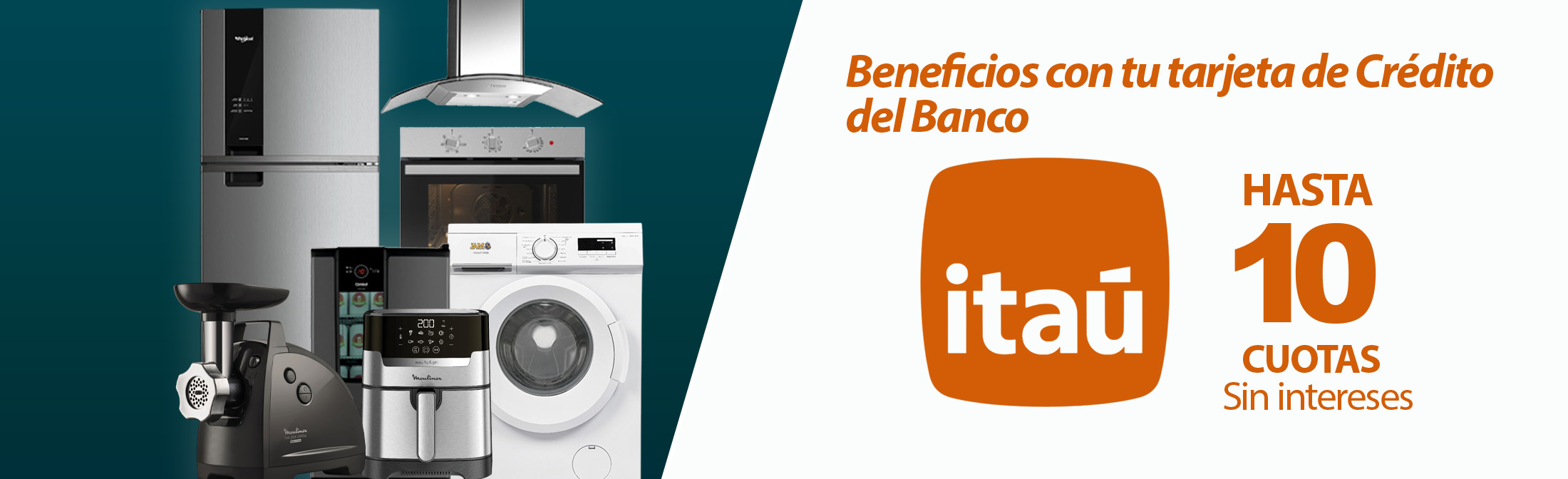 Beneficios con tu tarjeta de Crédito del Banco ITAÚ.